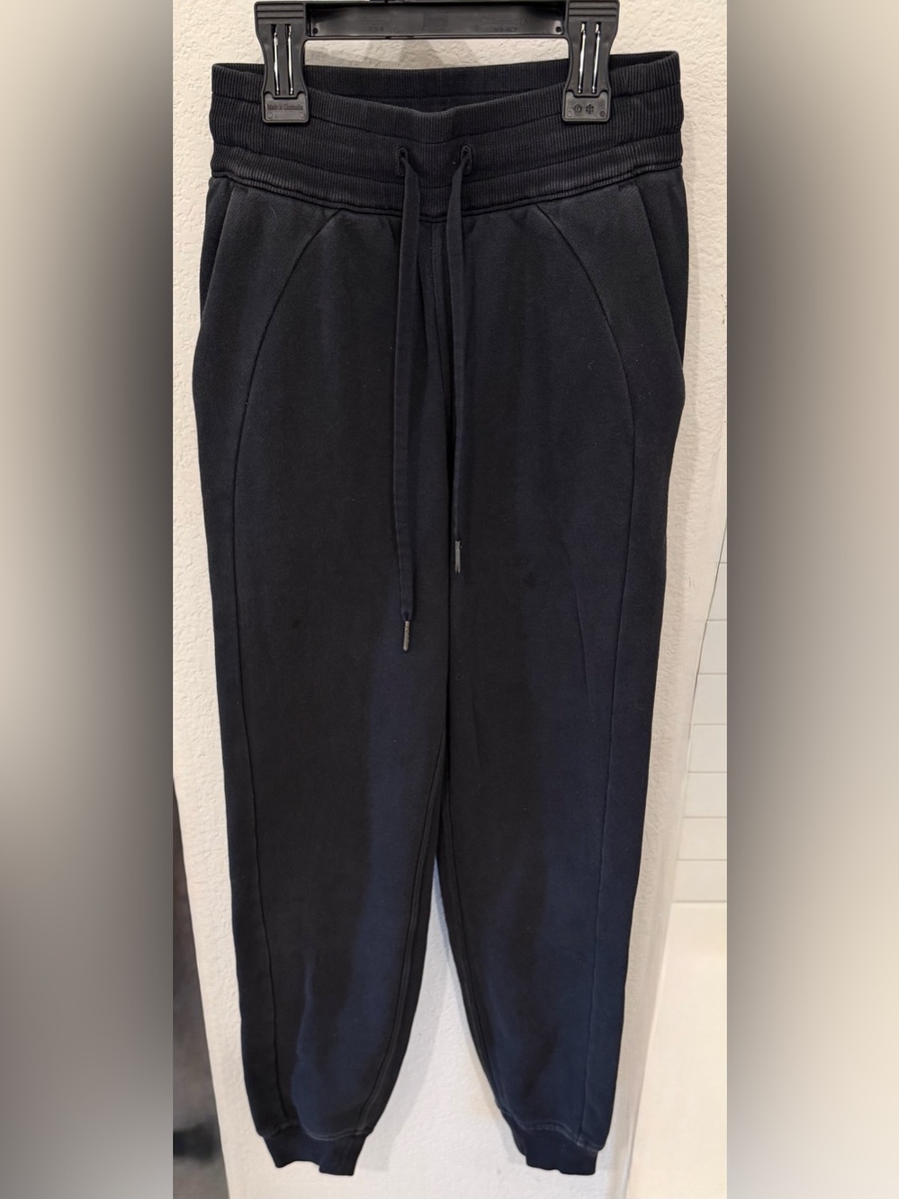 lululemon athletica Black Jogger Sweatpants with Drawstring - Picture 2 of 5